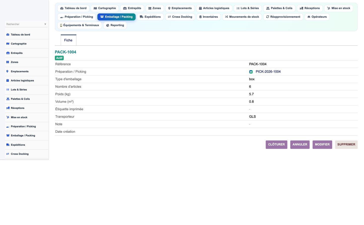 Order Preparation Management - Dolibarr