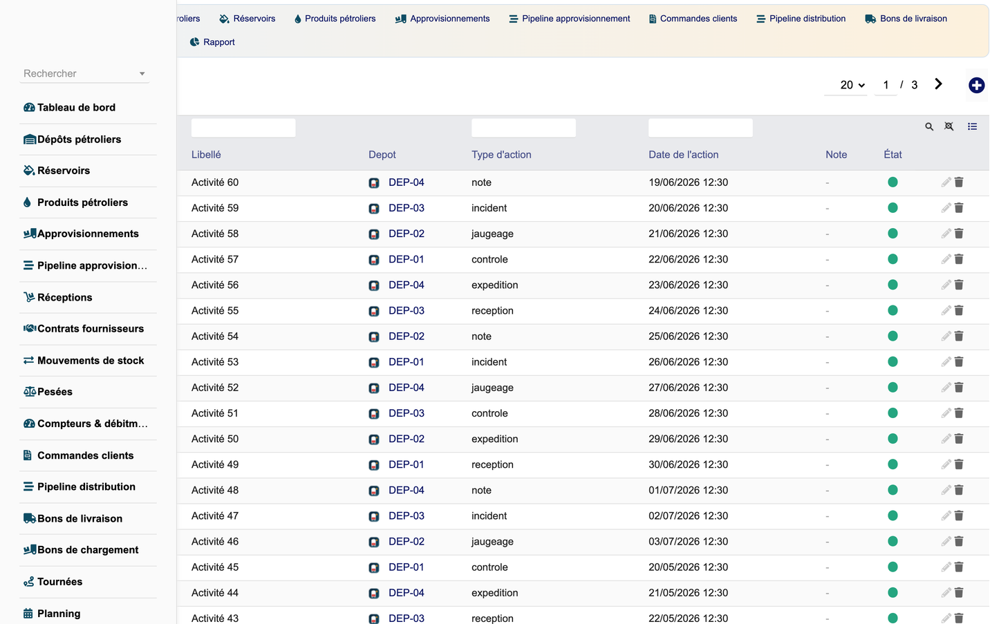 DoliResources - Dolibarr - 32_journal_activite_liste