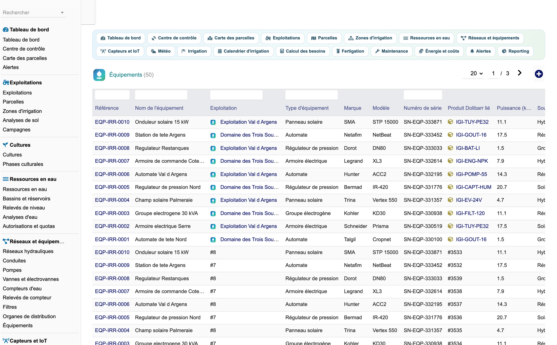 DoliResources - Dolibarr - 33_equipements