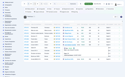 Advanced Road & Street Asset Management for Dolibarr