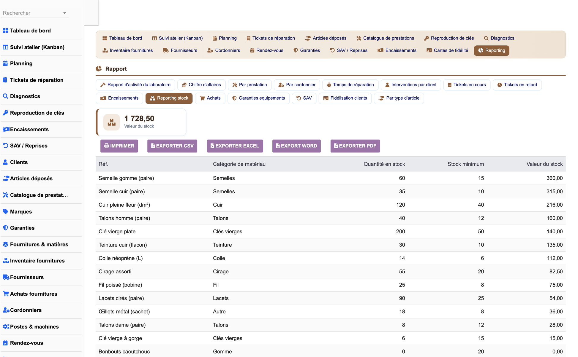 DoliResources - Dolibarr - 33_reporting_stock