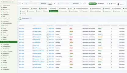 Organic Store Management for Dolibarr