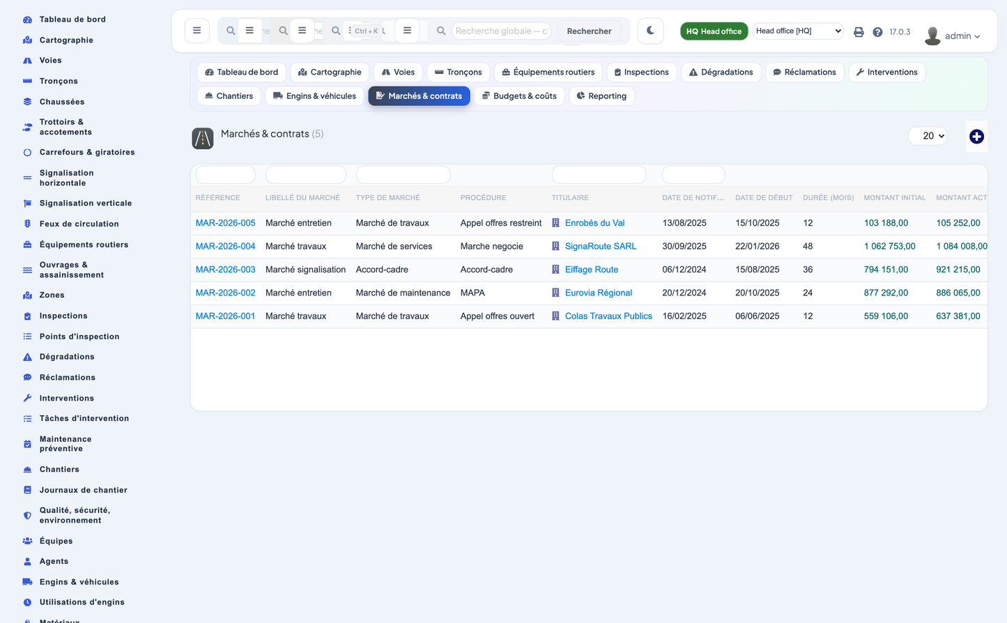 Advanced Road & Street Asset Management for Dolibarr