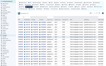 Biometric Time & Attendance Management - Dolibarr