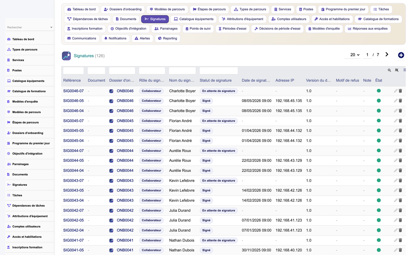 HR Onboarding Management  - Dolibarr