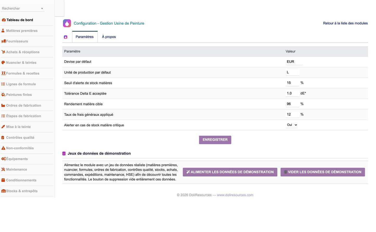 DoliResources - Dolibarr - 38_configuration_donnees_demo