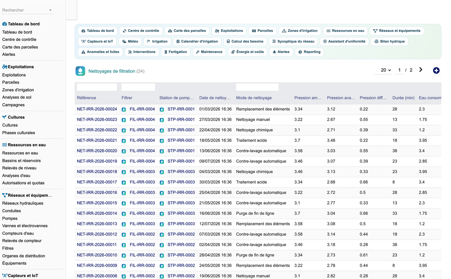 DoliResources - Dolibarr - 38_nettoyages_filtration