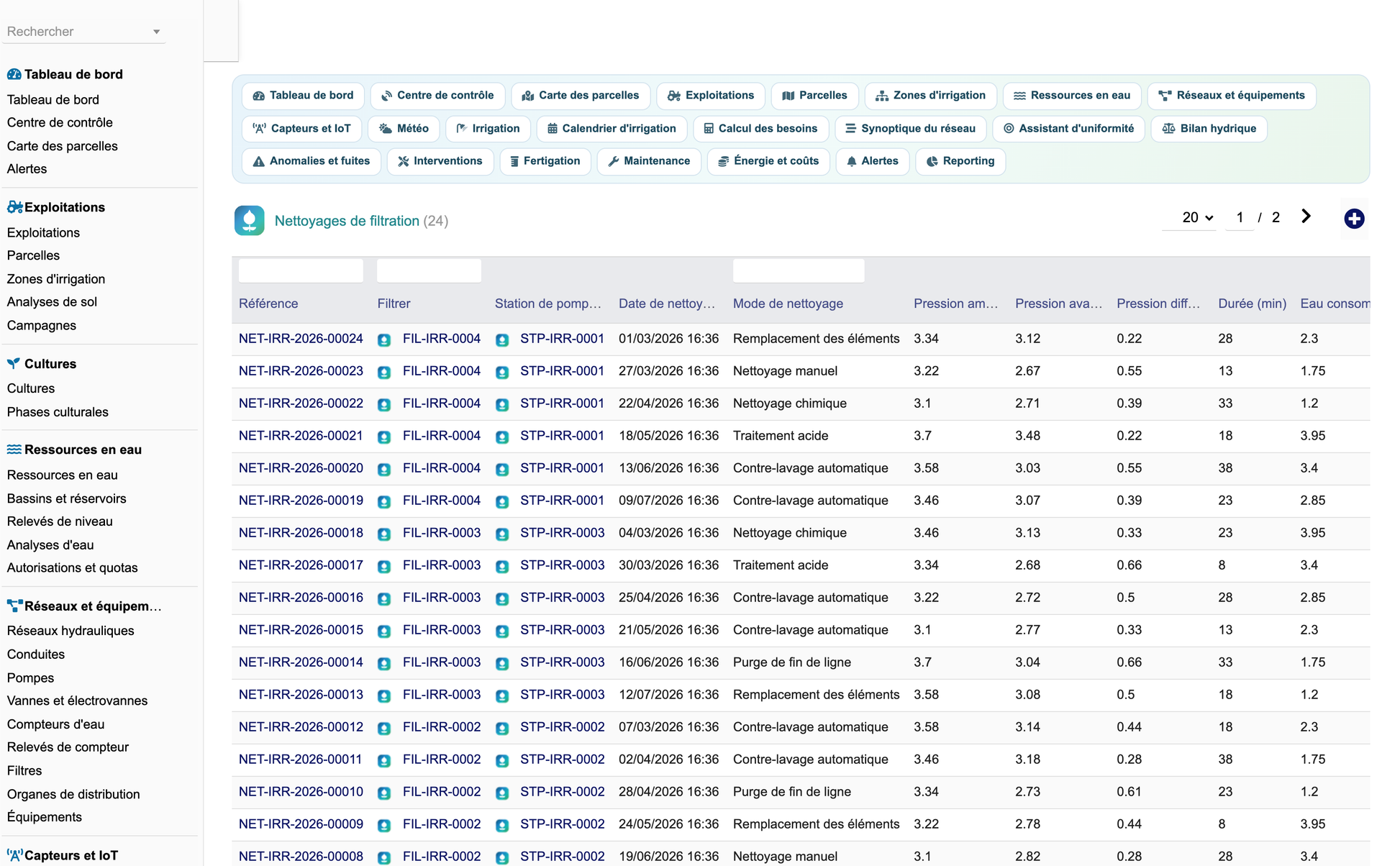 DoliResources - Dolibarr - 38_nettoyages_filtration