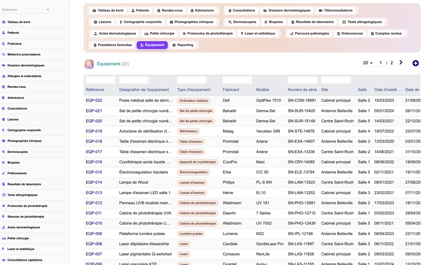 DoliResources - Dolibarr - 39_equipment_list