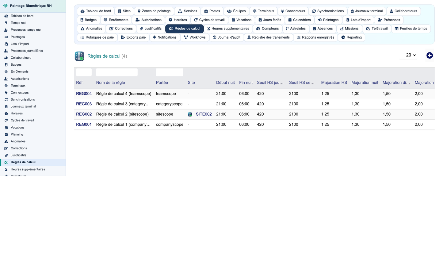 Biometric Time & Attendance Management - Dolibarr
