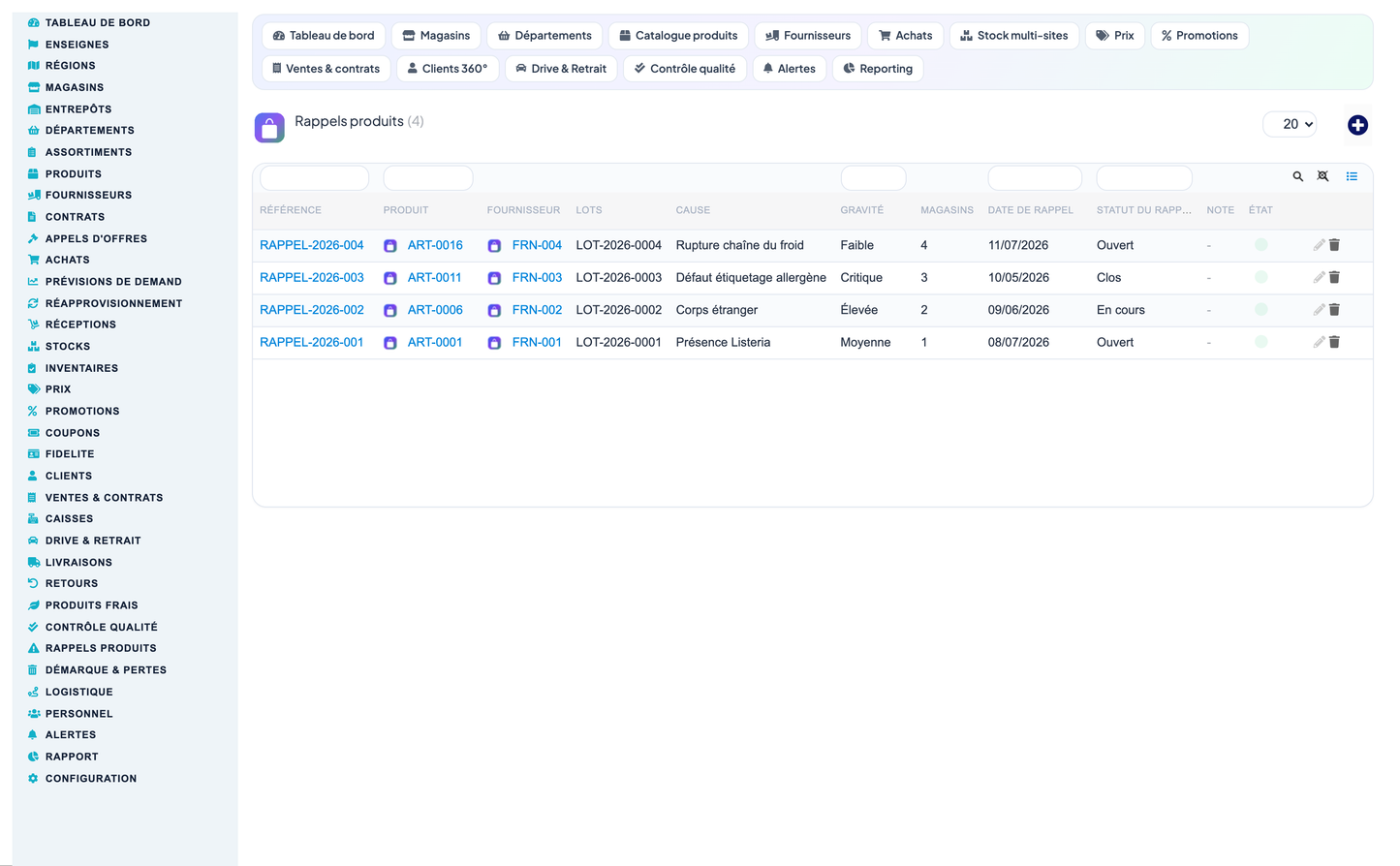 Grocery, Convenience-Store, Supermarket & Hypermarket Retail Management for Dolibarr