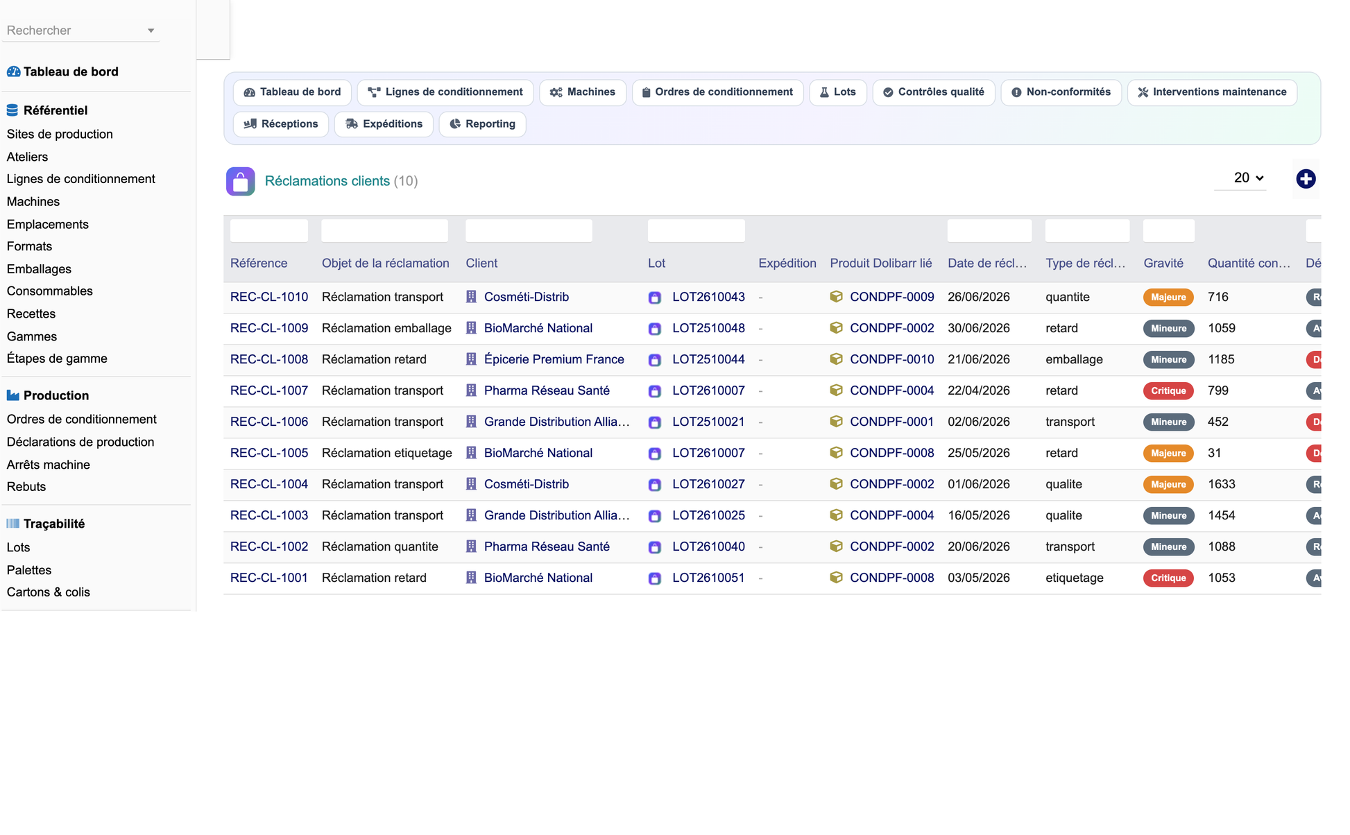 DoliResources - Dolibarr - 41_reclamations