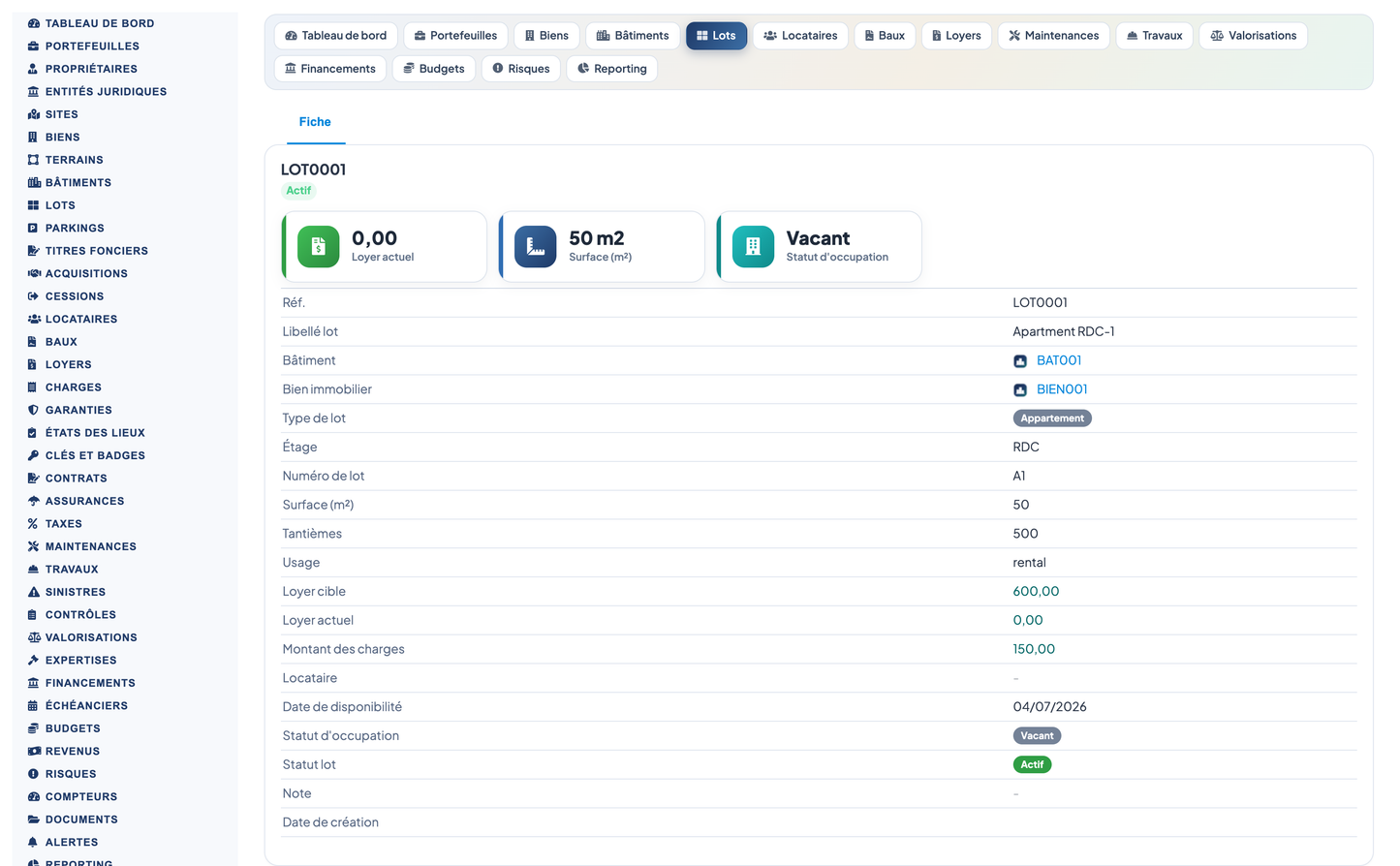 Real Estate Asset Management - Dolibarr