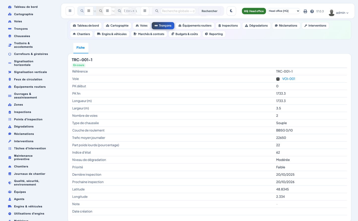Advanced Road & Street Asset Management for Dolibarr