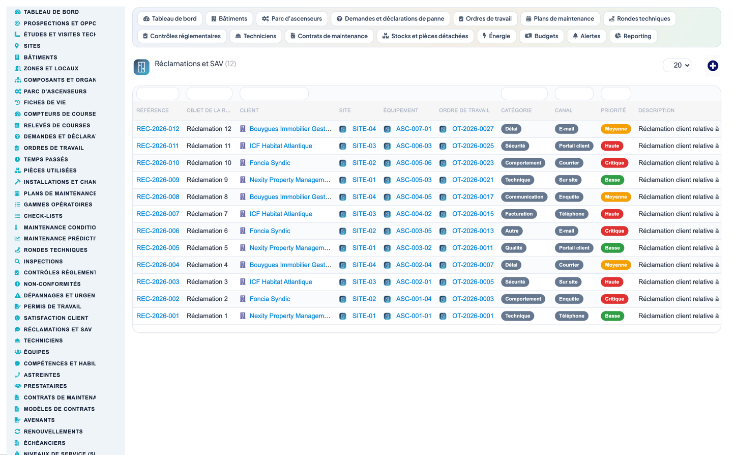 Elevator & Vertical-Transport Management for Dolibarr