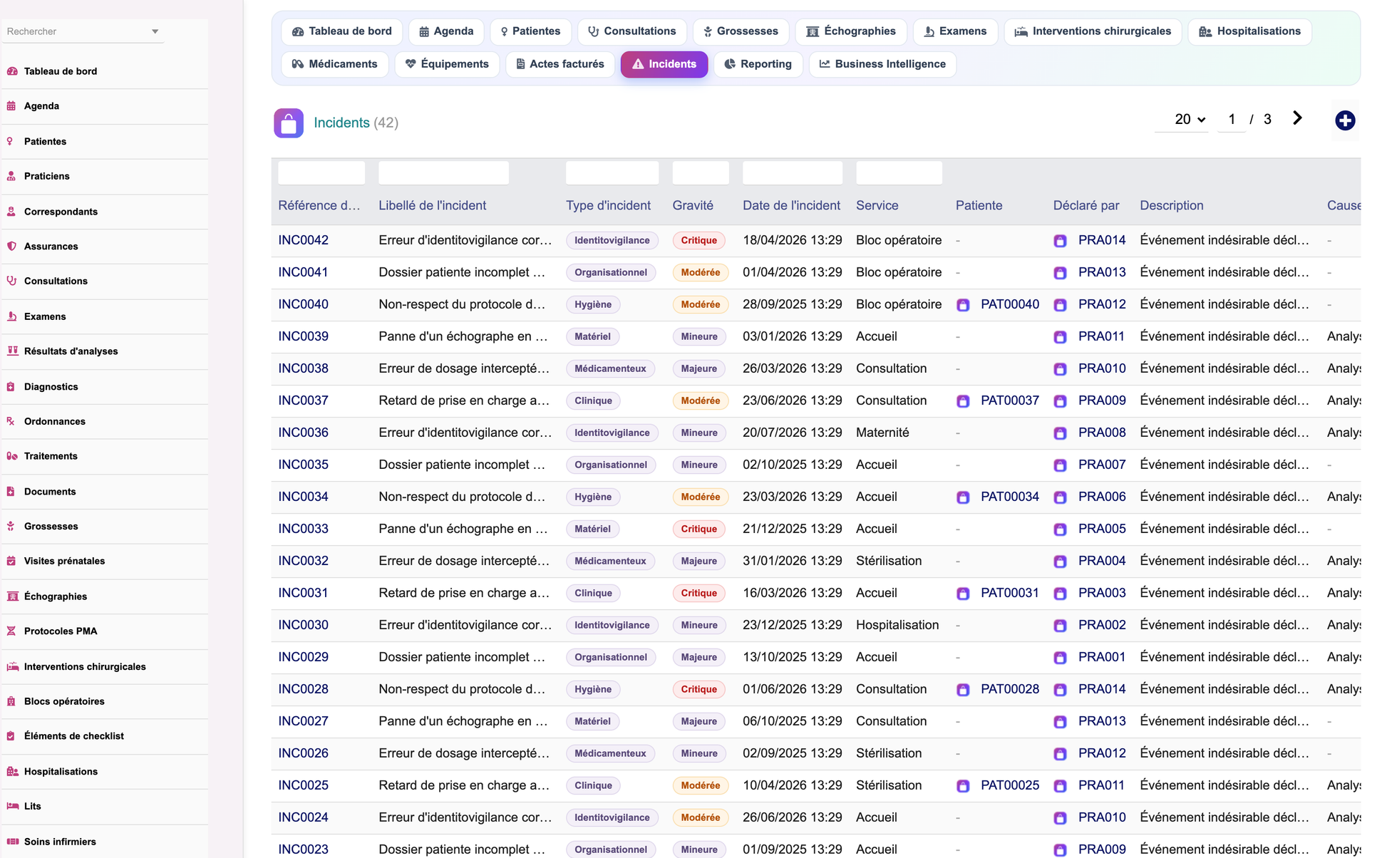 DoliResources - Dolibarr - 46_list_gynincident