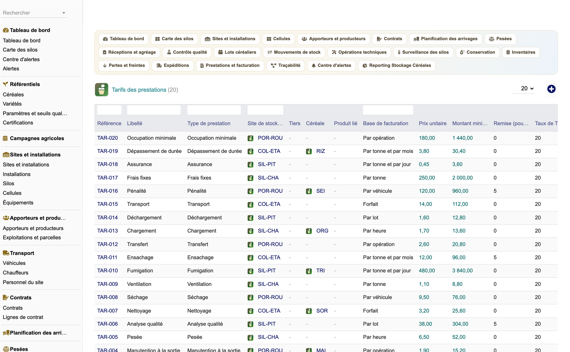 DoliResources - Dolibarr - 47_tarifs