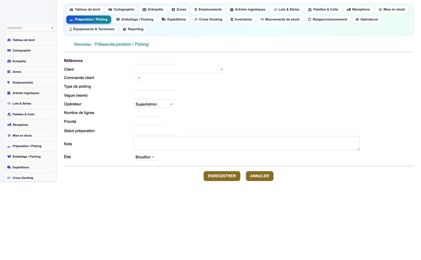 Order Preparation Management - Dolibarr