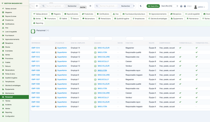 Organic Store Management for Dolibarr