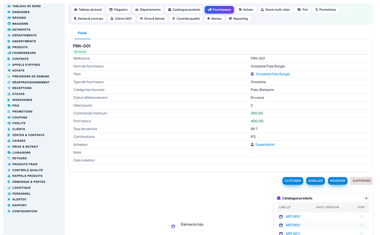 Grocery, Convenience-Store, Supermarket & Hypermarket Retail Management for Dolibarr