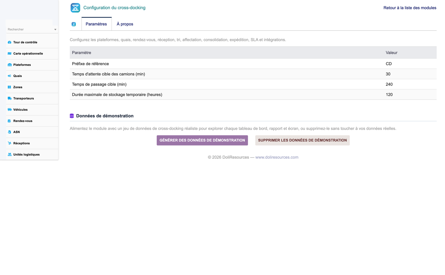 Advanced Cross-Docking Management - Dolibarr