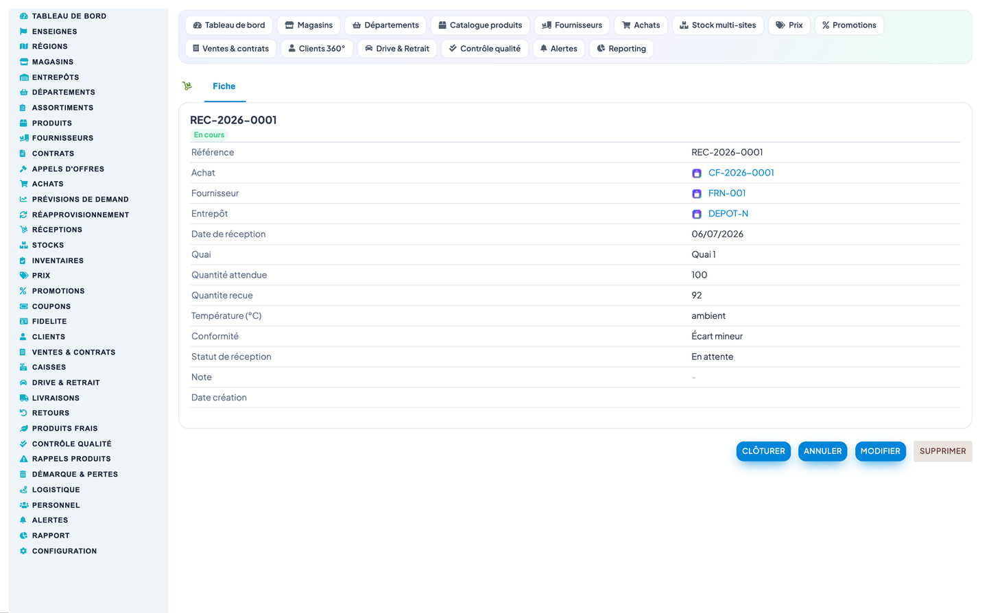 Grocery, Convenience-Store, Supermarket & Hypermarket Retail Management for Dolibarr