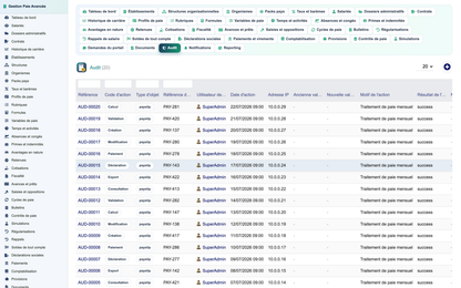 Advanced Payroll Management - Dolibarr