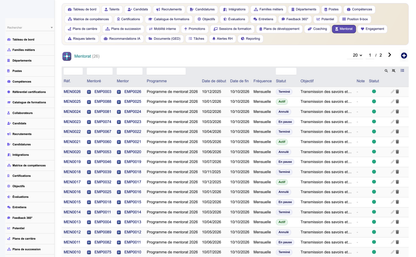 Talent & Competency Management - Dolibarr