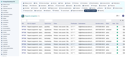 Biometric Time & Attendance Management - Dolibarr