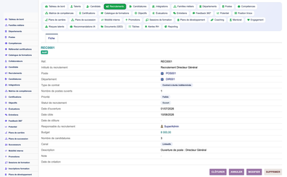 HR Performance Evaluation Management - Dolibarr