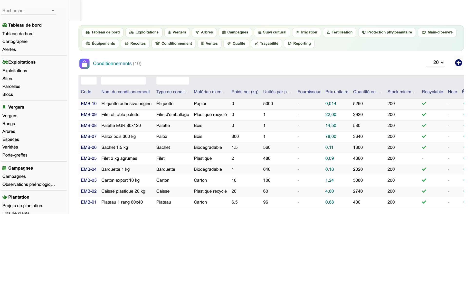DoliResources - Dolibarr - 62_emballages