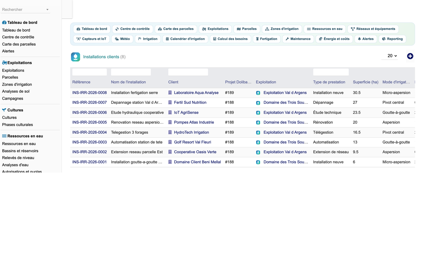 DoliResources - Dolibarr - 68_installations_clients