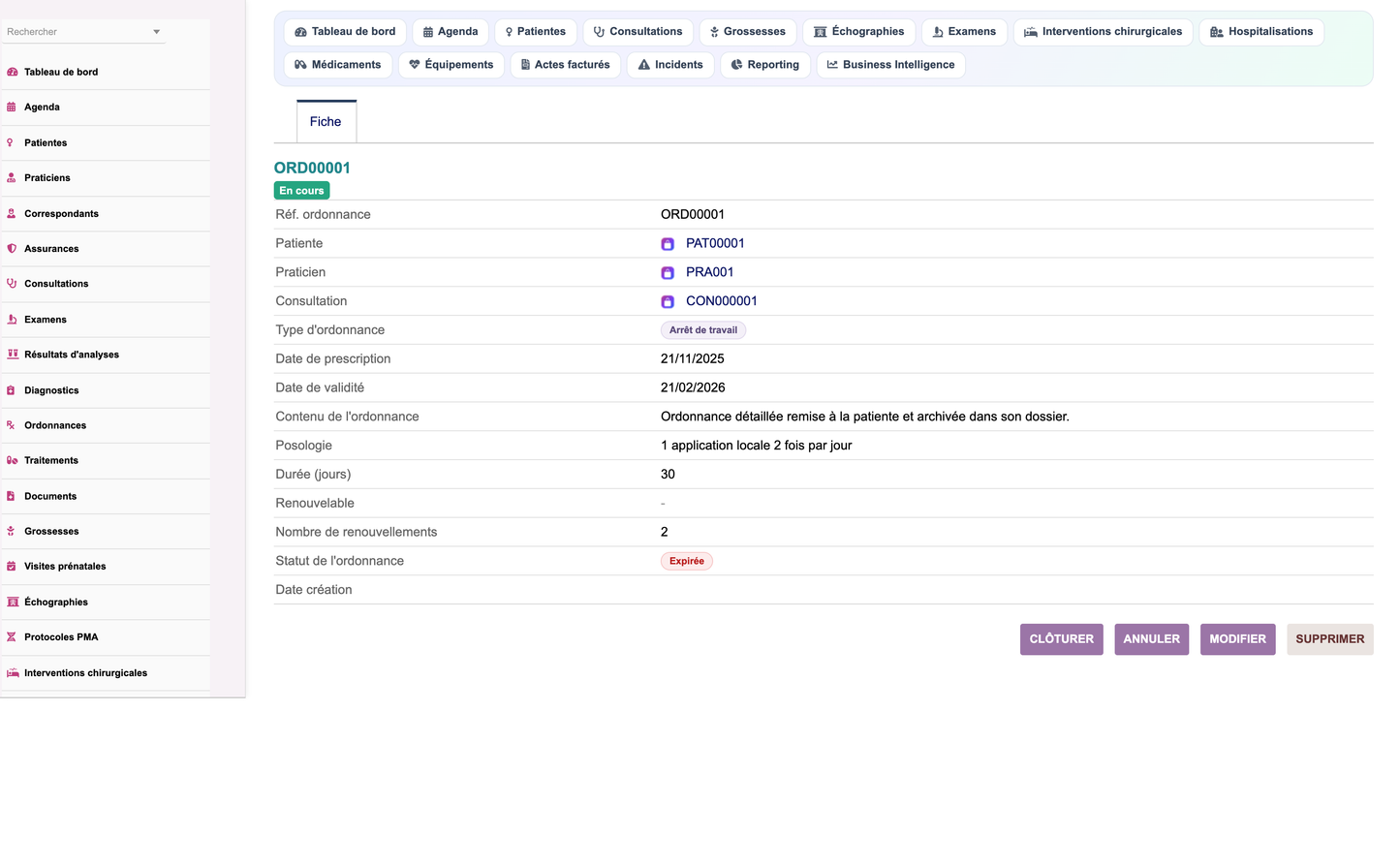 DoliResources - Dolibarr - 69_card_gynprescription
