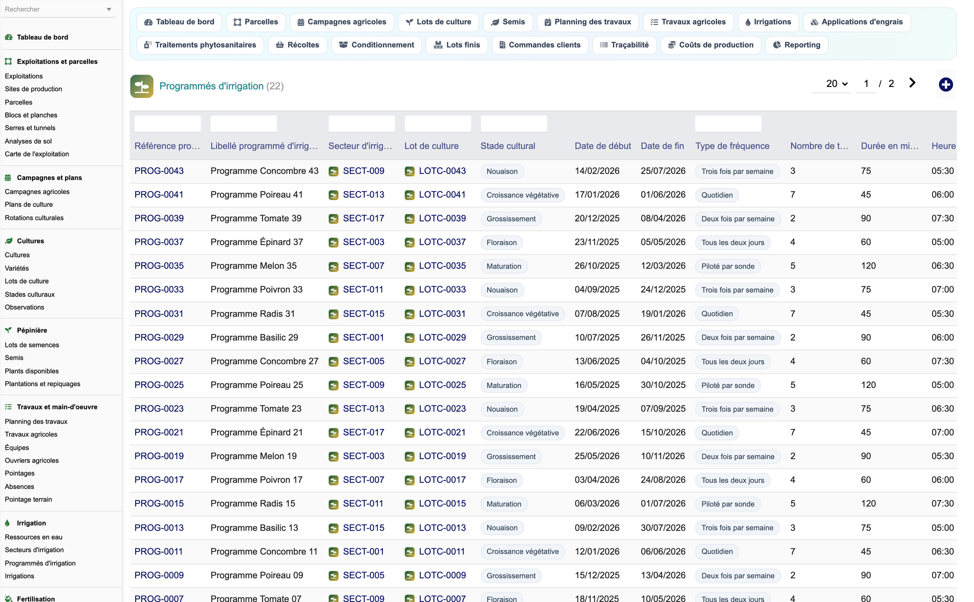 DoliResources - Dolibarr - 72_programmes_irrigation