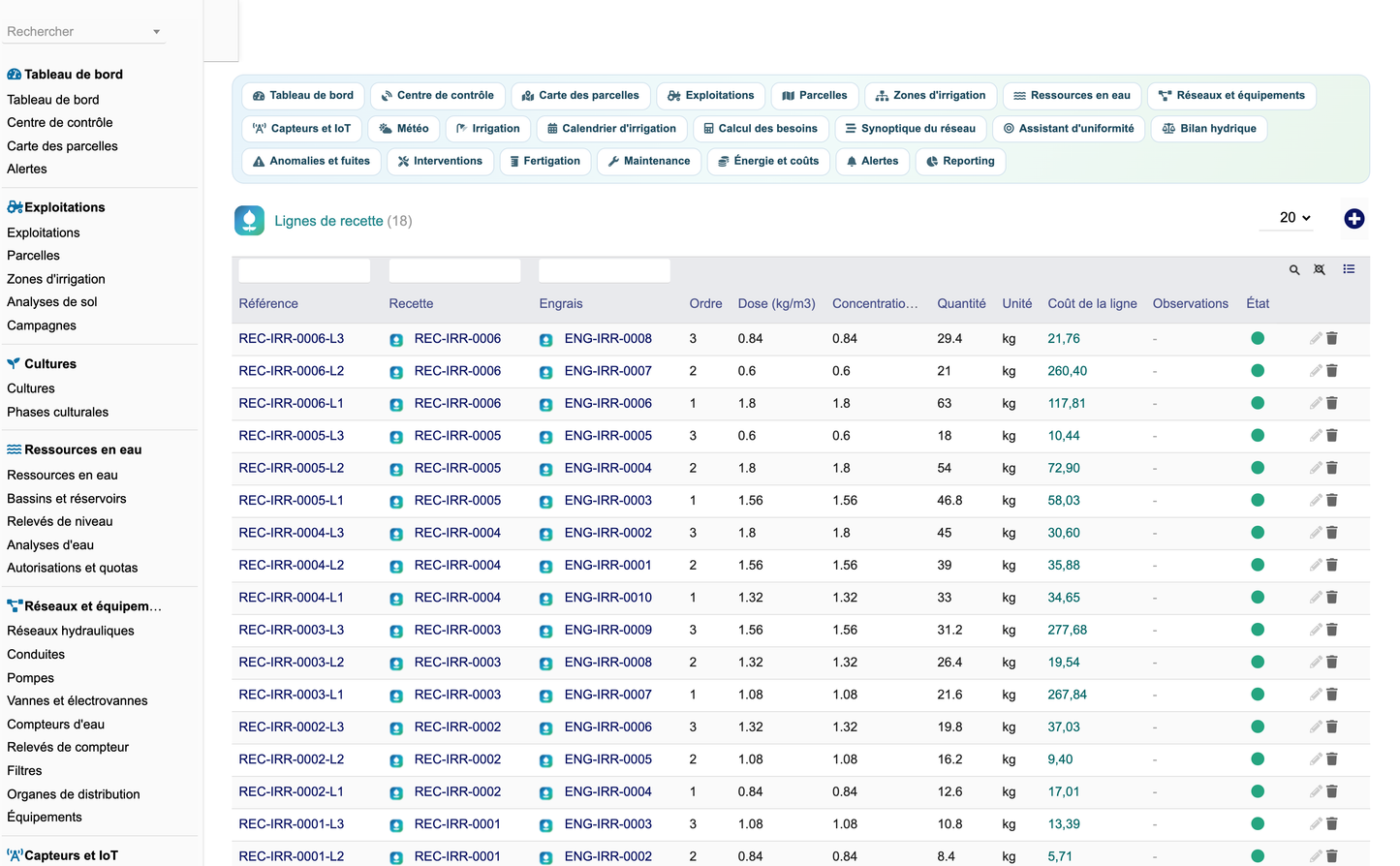 DoliResources - Dolibarr - 73_lignes_de_recette