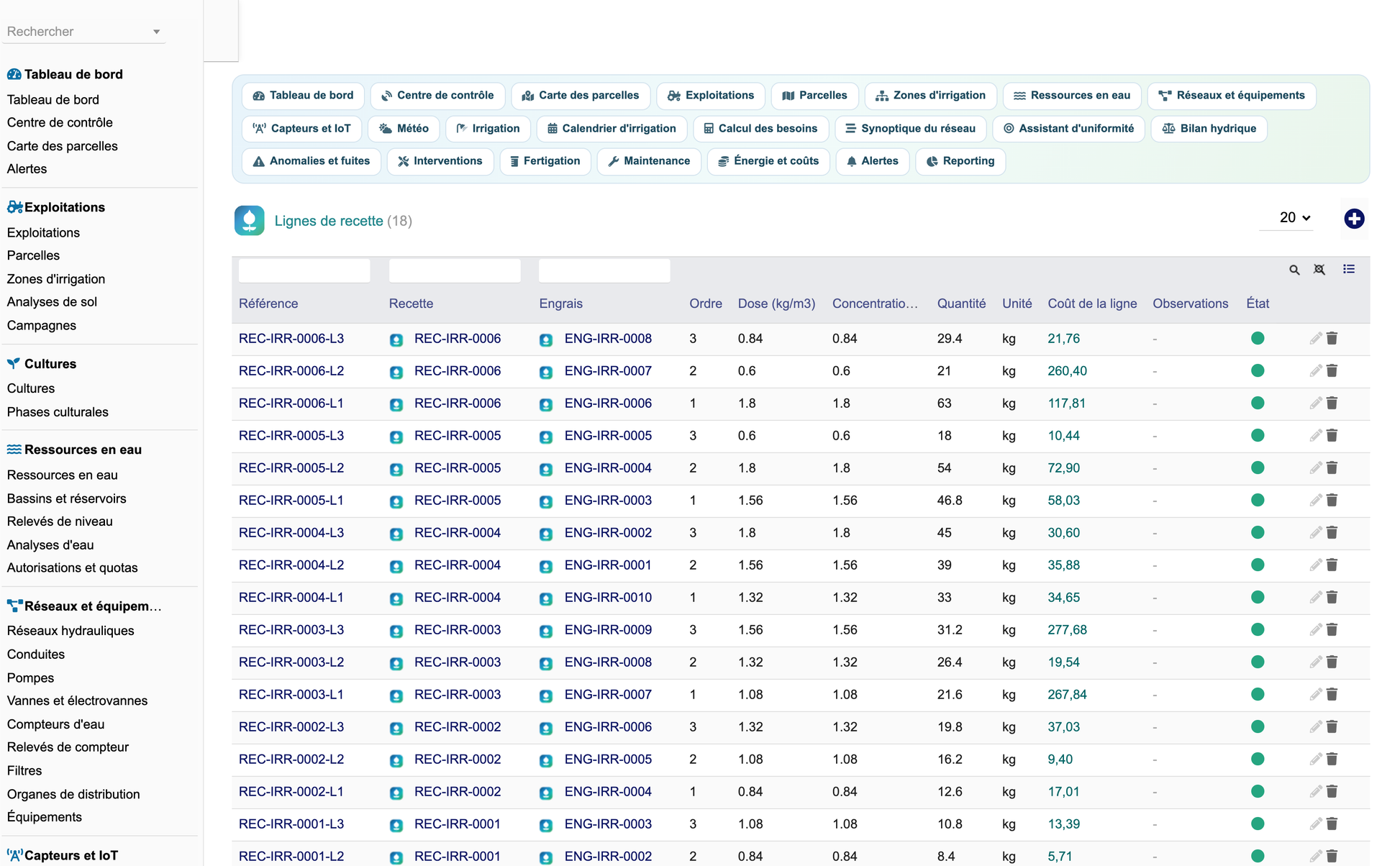 DoliResources - Dolibarr - 73_lignes_de_recette