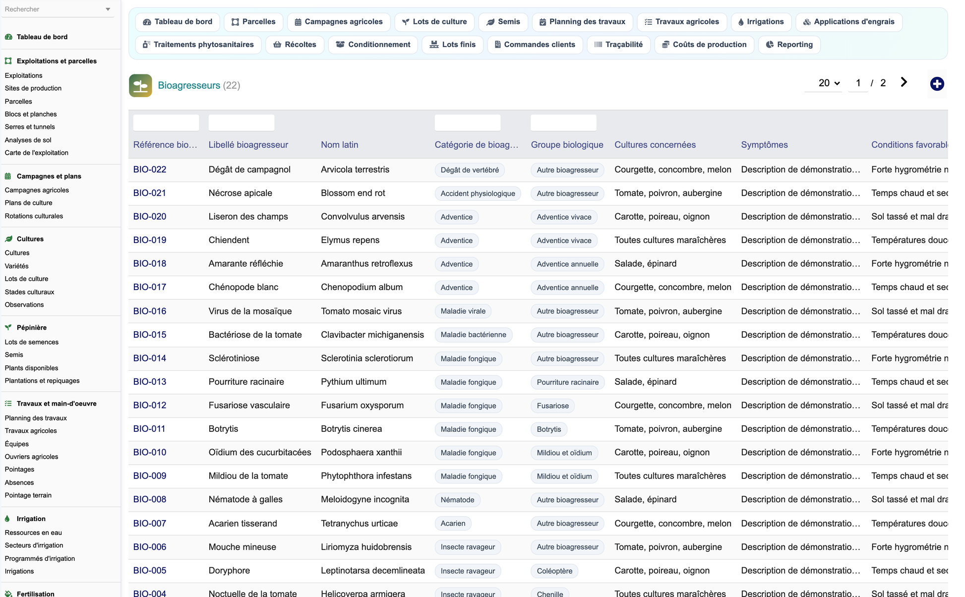 DoliResources - Dolibarr - 80_bioagresseurs