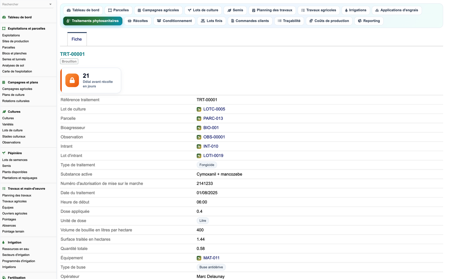 DoliResources - Dolibarr - 81b_fiche_traitement