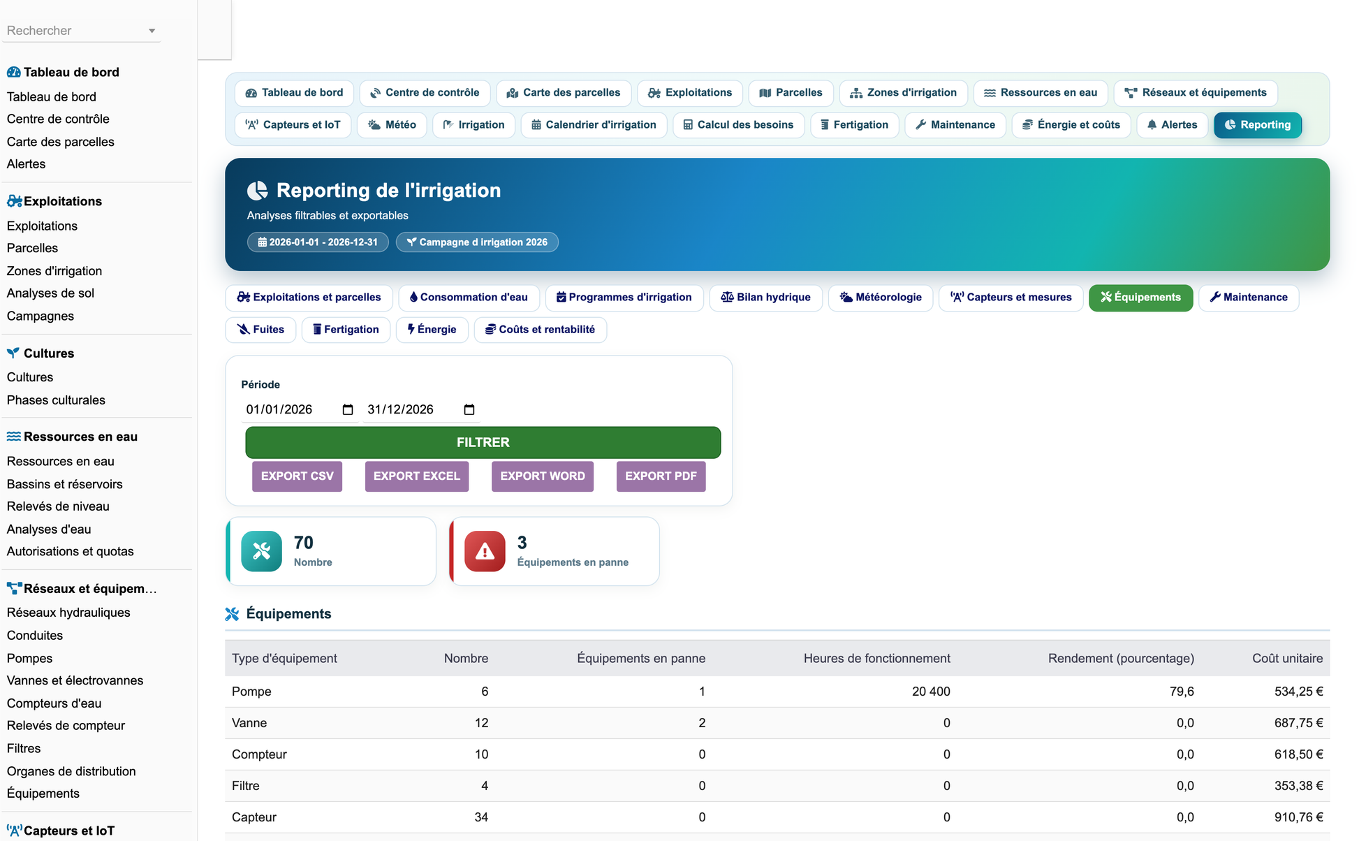 DoliResources - Dolibarr - 83_reporting_equipements