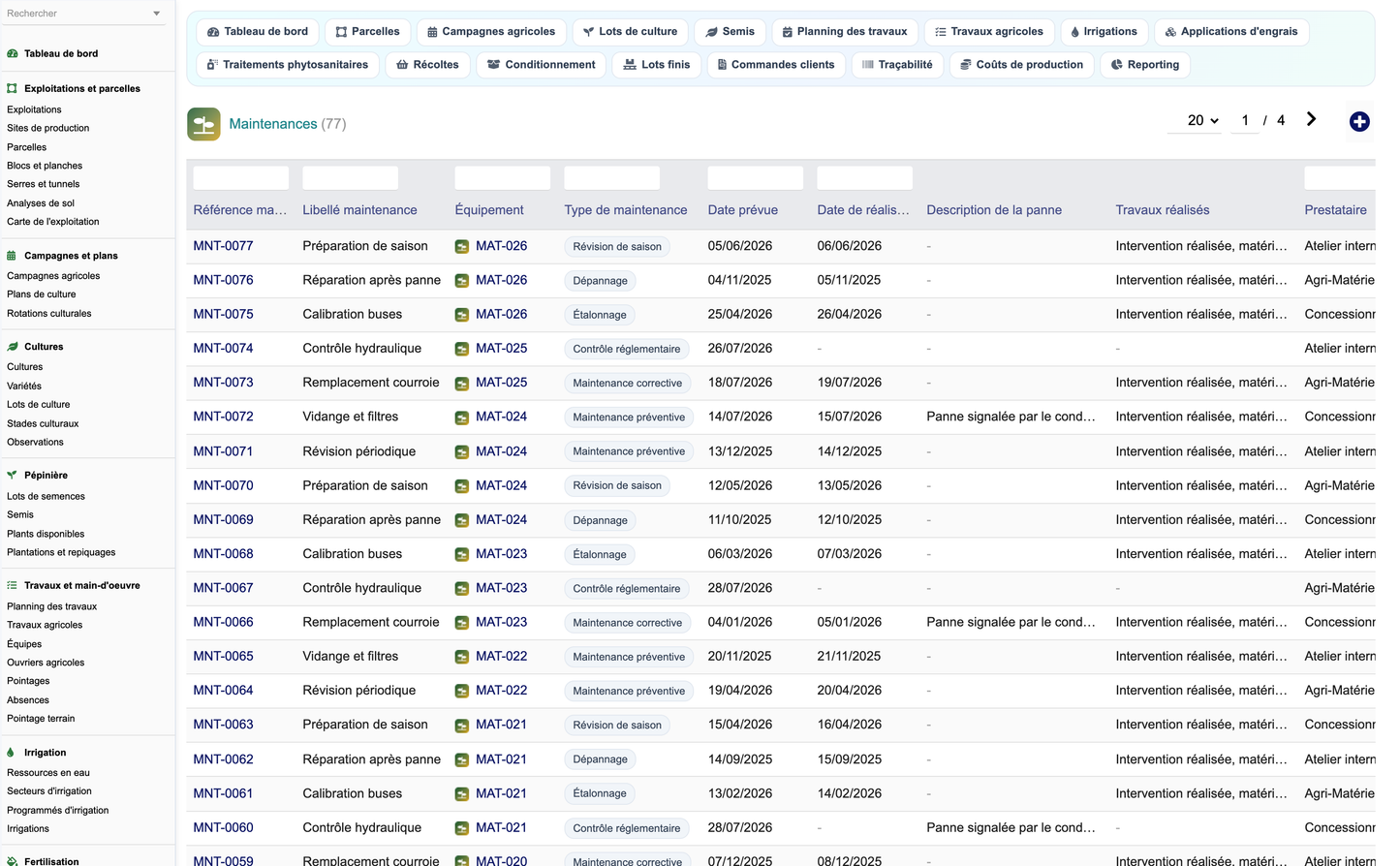 DoliResources - Dolibarr - 95_maintenances