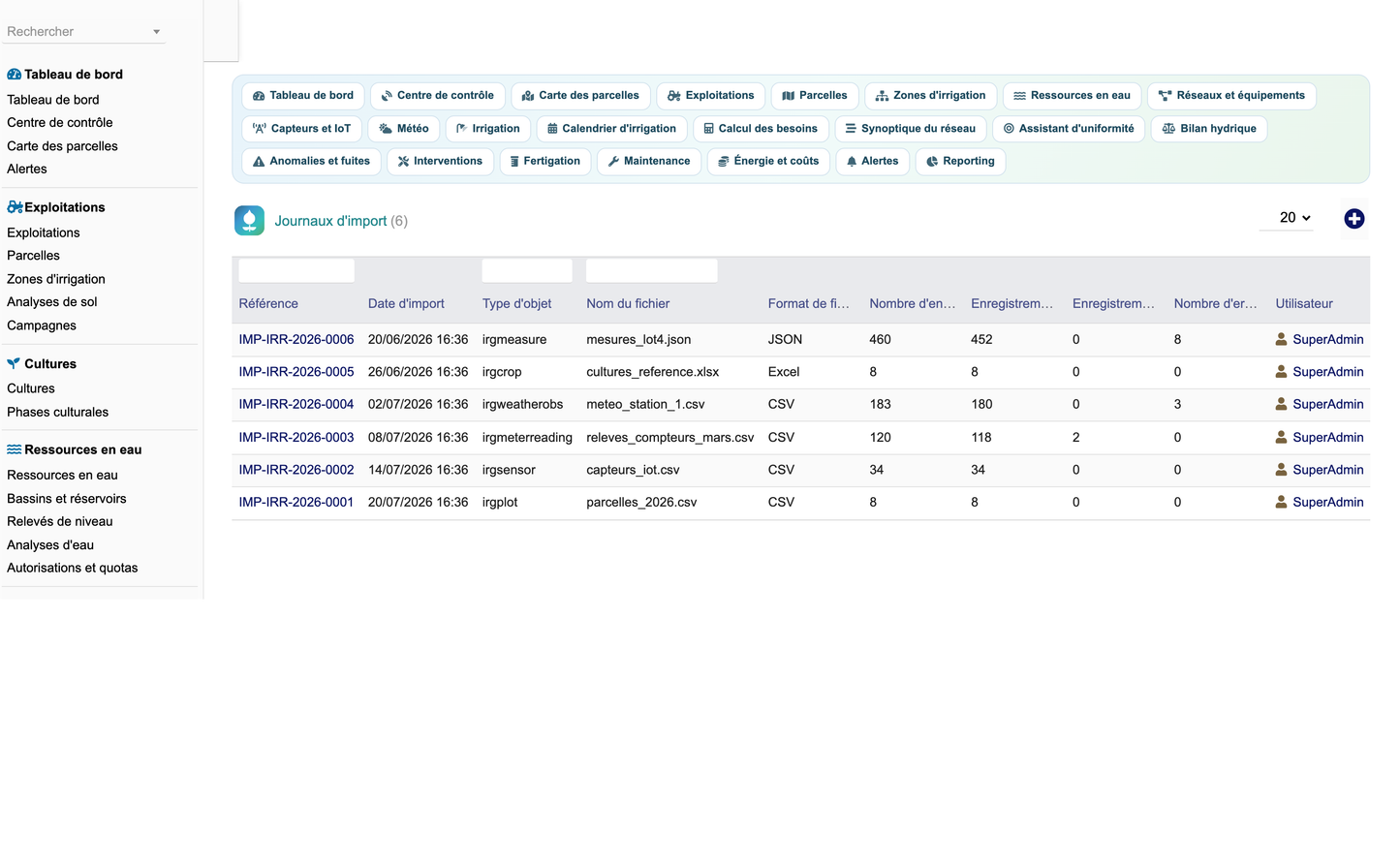 DoliResources - Dolibarr - 96_journaux_import