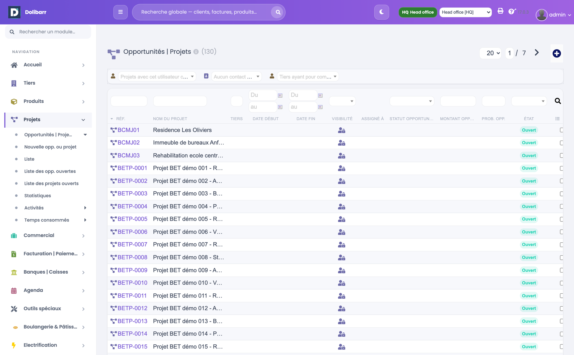 DoliResources - Dolibarr - finance_04_projects
