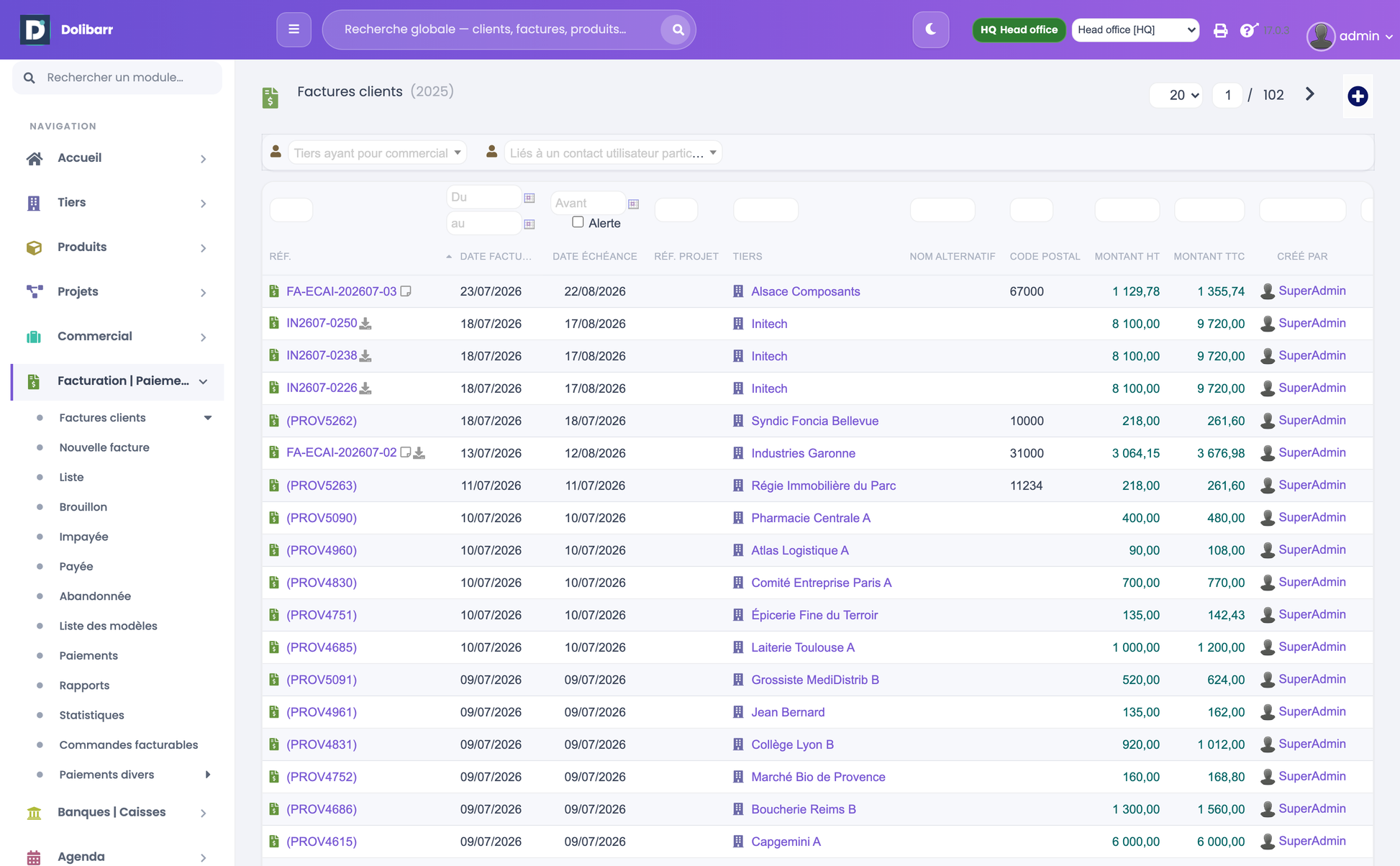 DoliResources - Dolibarr - projects_03_invoices